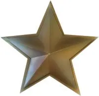 Звезда на памятник состаренная бронза в Серпухове (518501)