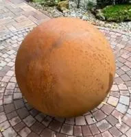 Кортеновский шар — дизайн (518925) ∅ 800 мм. Серпухов