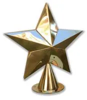 Звезда двусторонне выпуклая ø 350 (517612) сертификат на обелиск - стела памятник мм. пустотелая  в Серпухове