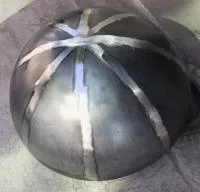 Полусфера сталь Ст3 ∅ 1350 стенка 6 мм. (518636) в Серпухове