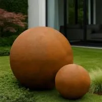 Кортен 2 шара - композиция (518935) ∅ 0,75 и 1,5 м. Серпухов