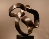 Кольцо из бронзы скульптура (518289) монтаж арт-объект  в Серпухове