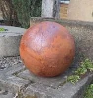 Сфера 3D парк КОРТЕН сталь (518912) ∅ 500 мм. Серпухов